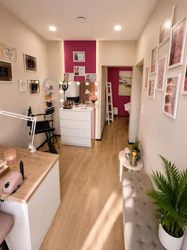 Wnętrze salonu Kamila Make-up Studio